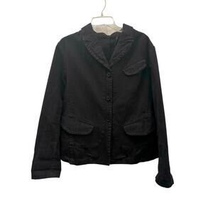 Rundholz Black Label Denim Blazer Jacket Size Large Avant Garde German